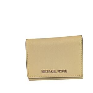 Michael Kors, Small Saffiano Leather Wallet, Daisy Yellow, Like New